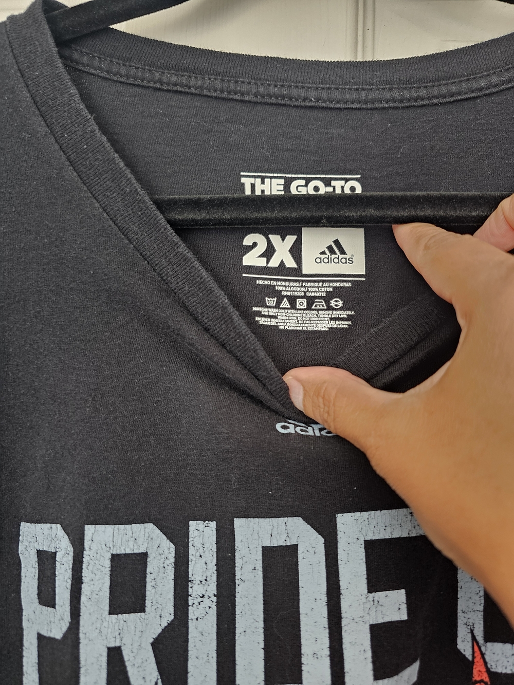 adidas Black Graphic T-Shirt